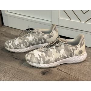 G/FORE MG4+ Men’s Size 11 Snow Gray Camo Athletic Golf Shoes Sneaker G4MS22EF29